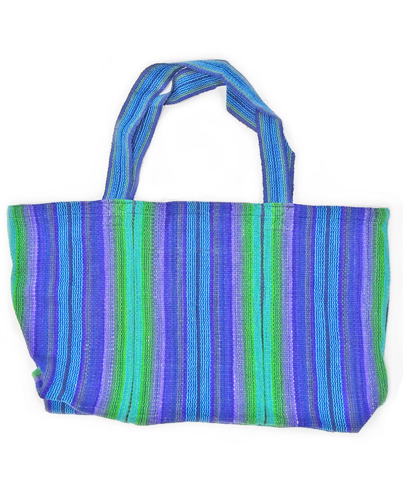 XL Striped Cotton Tote Bag