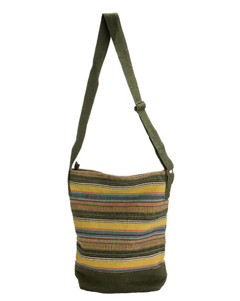 Striped Gheri Bucket Bag