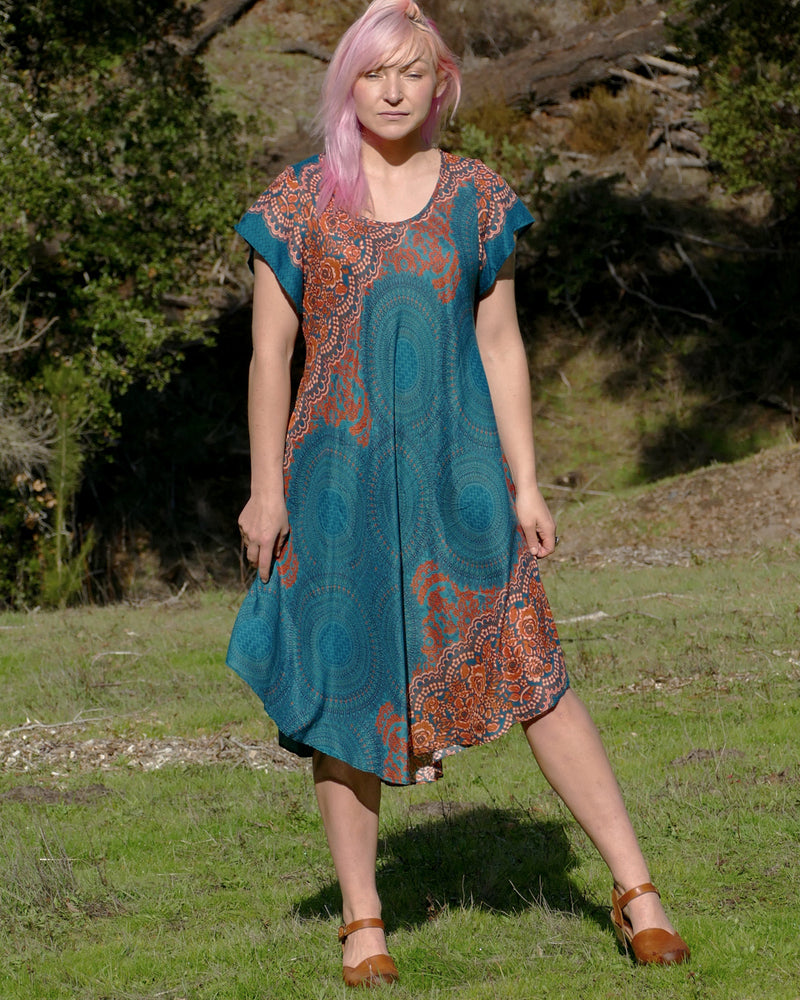 Mandala Flower Dress