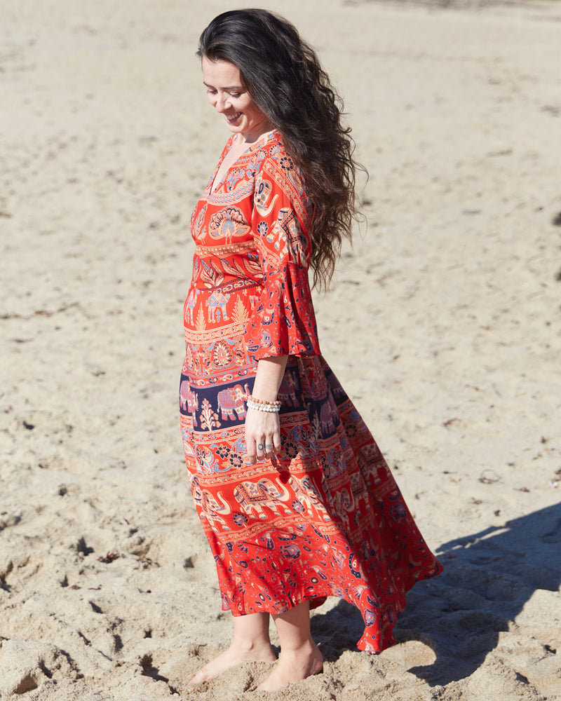 Bell Sleeve Rani Dress