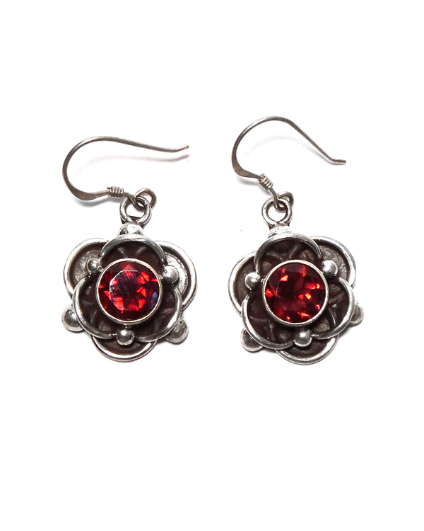 Lotus Stone Earrings
