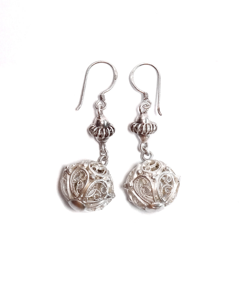 Filigree Ball Earrings