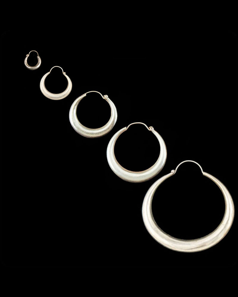 Simple Hollow Hoop Earring