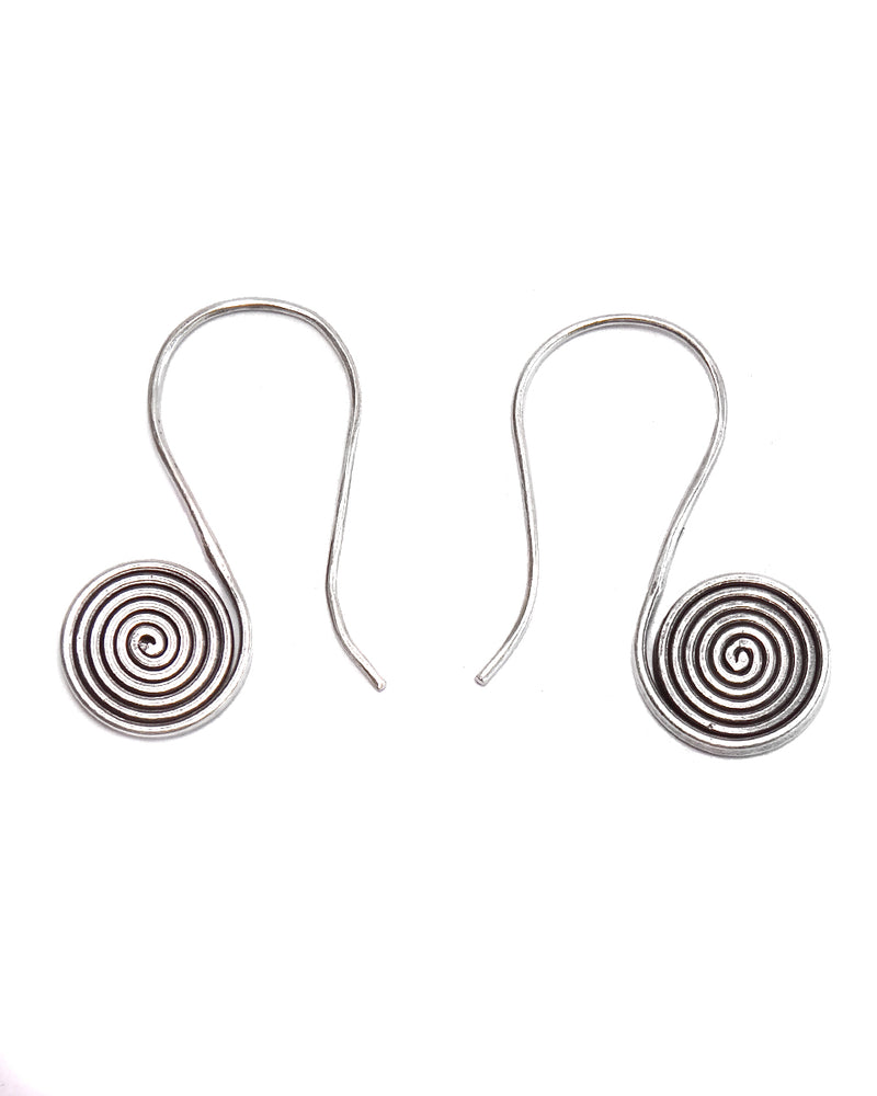 Tribal Earring - Tight Spiral
