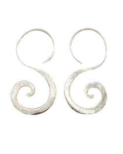 Tribal Earring - Spiral Hook