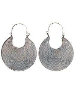 Tribal Disc Earrings