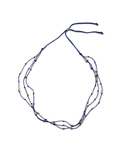 Waxed Cotton Necklace