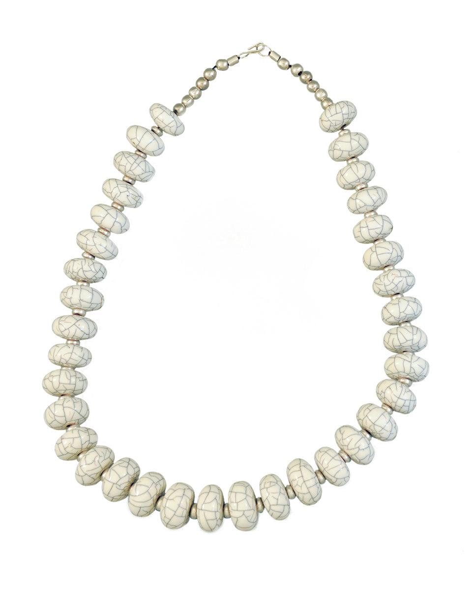 Simple White Necklace