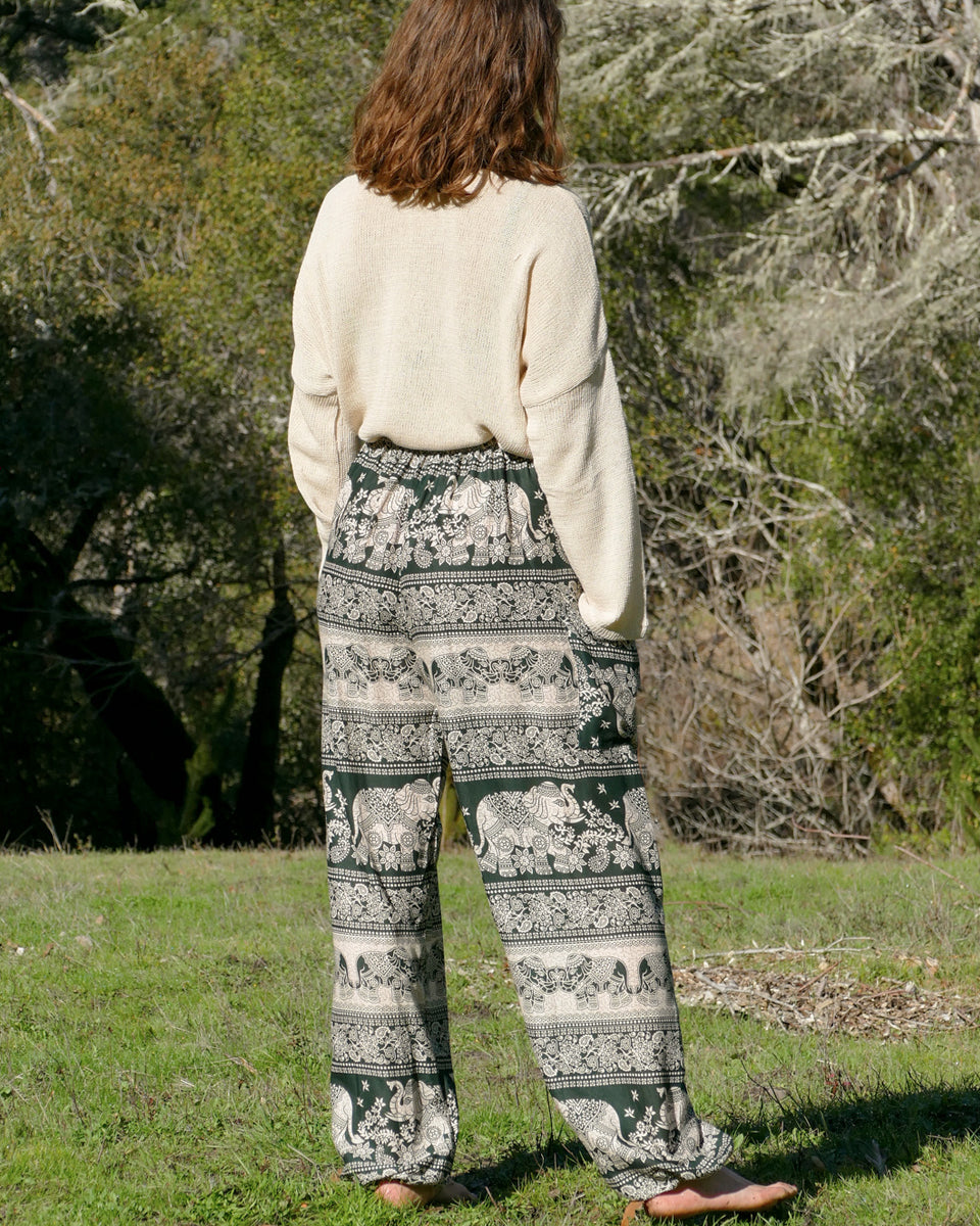 Elephant Yoga Pants - Eco Friendly, Stephanie Rose
