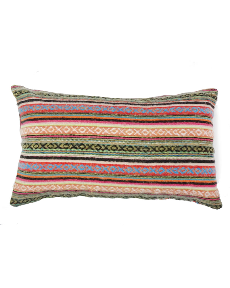 Brushed Cotton Gheri Lumbar Pillow Case