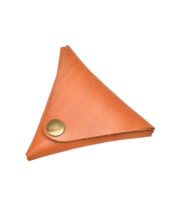 Leather Triangle Pouch