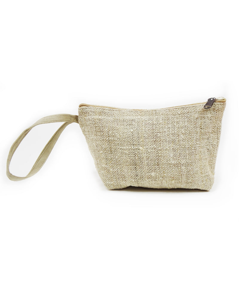 Large Hemp Wrist Pouch