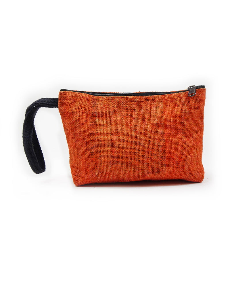 Large Hemp Wrist Pouch