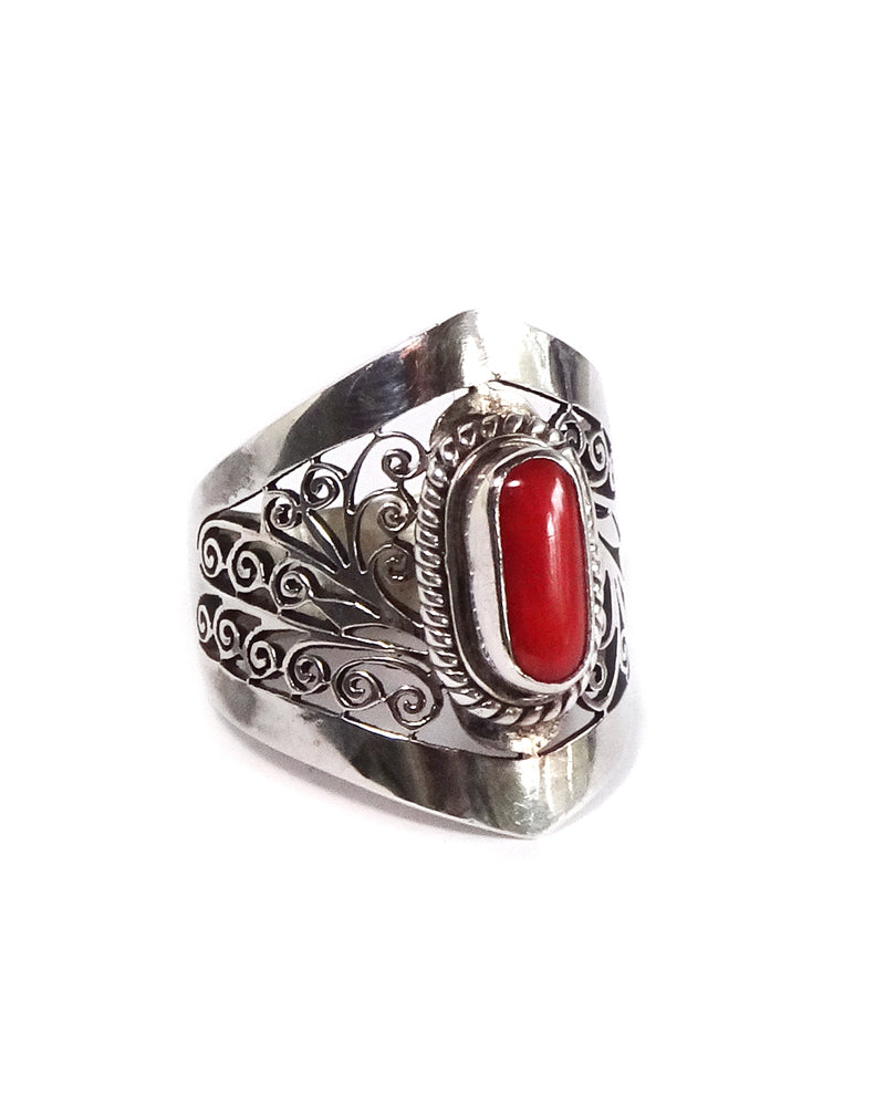 Tear Shaped Jali Ring