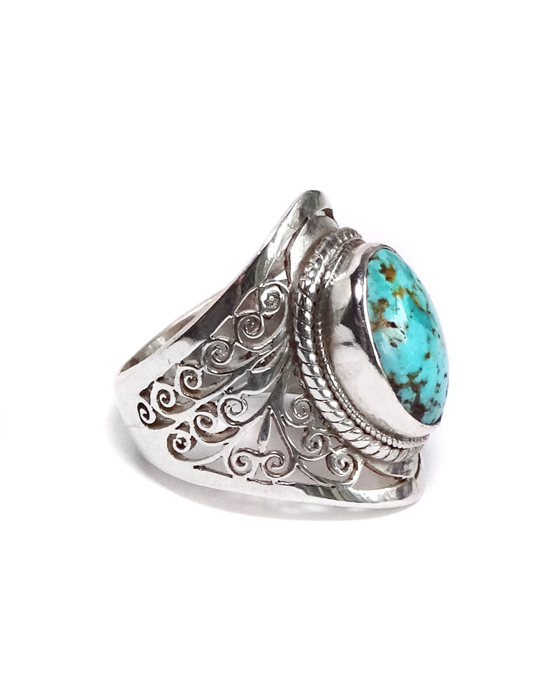 Tear Shaped Jali Ring
