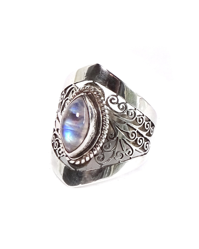 Tear Shaped Jali Ring