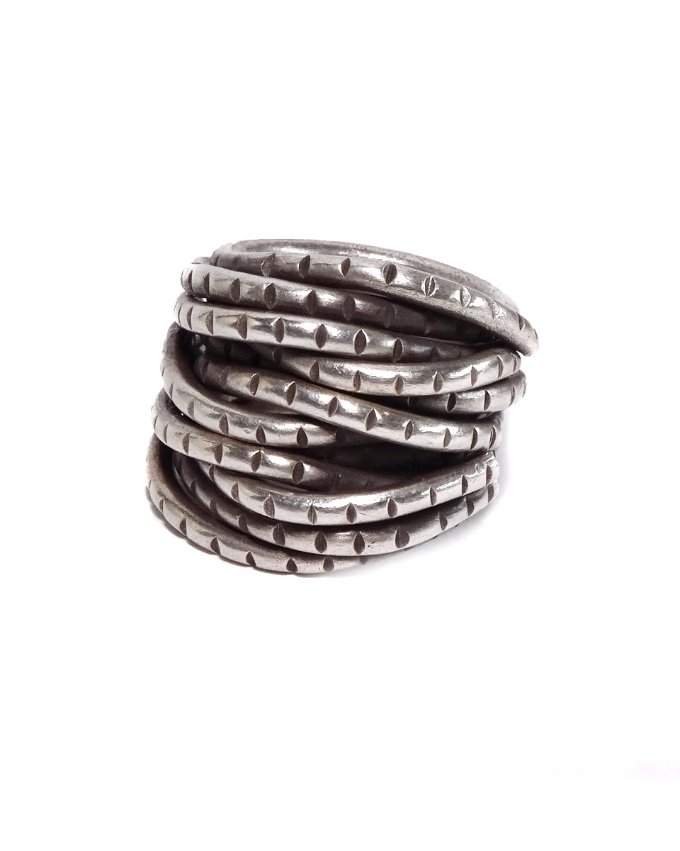 Heavy Rope Rings Tribal Rope Ring