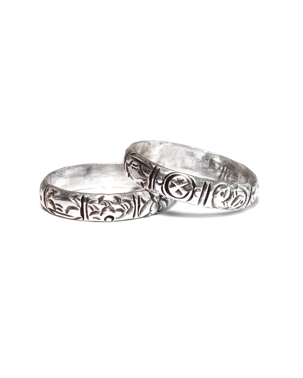 Thin Tibetan Band Ring