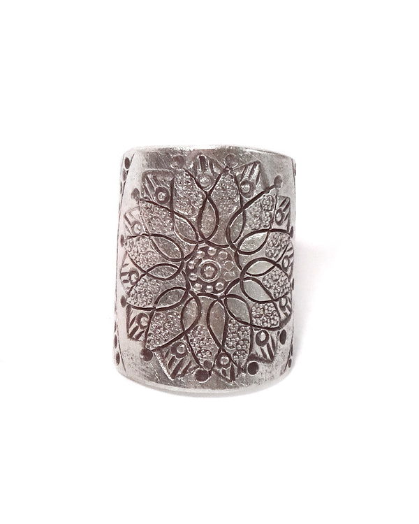 Tribal Flower Power Ring