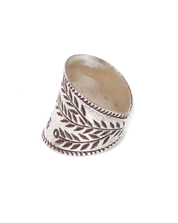 Tribal Floral Ring