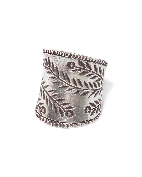 Tribal Floral Ring