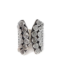 Spiral Tribal Butterfly Ring