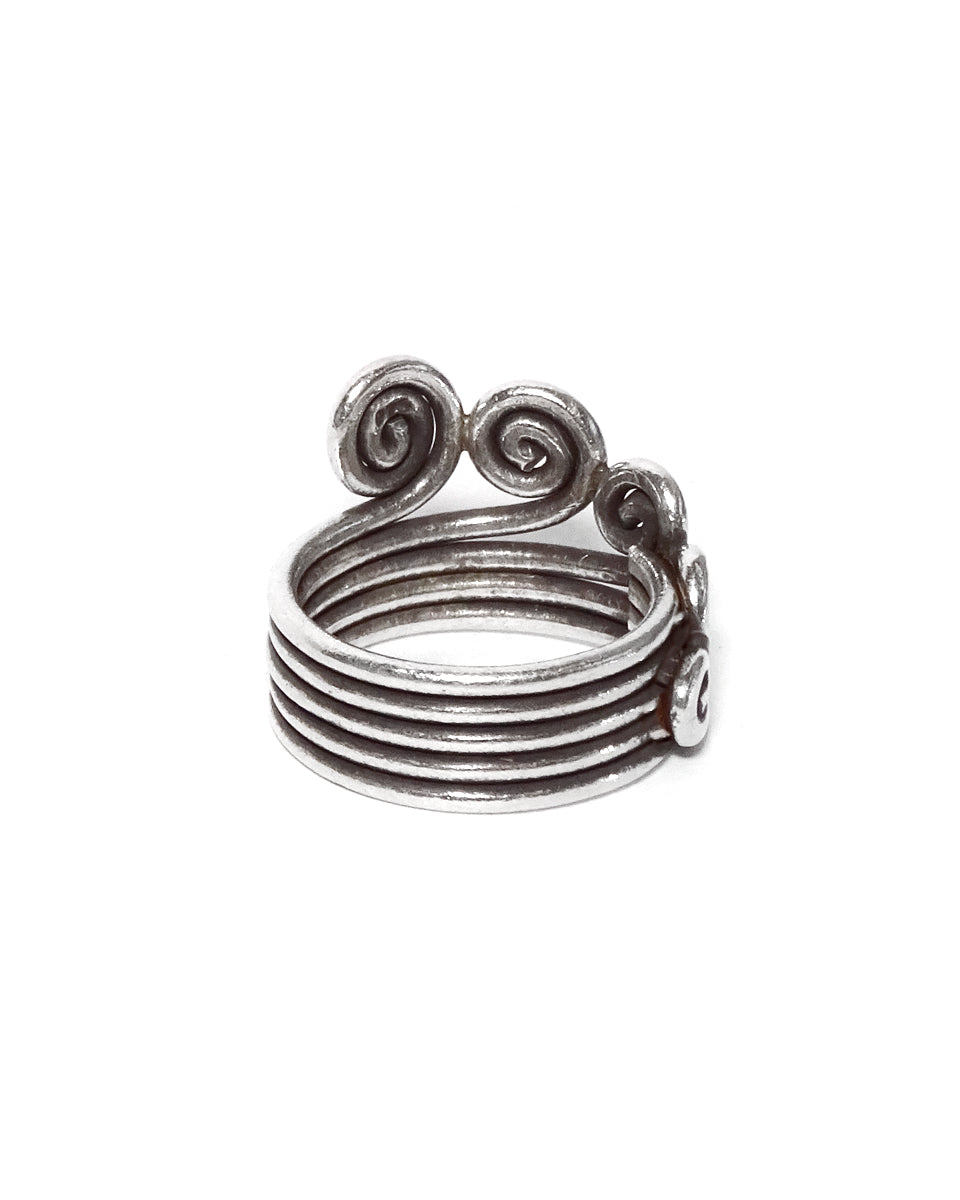 【祝開店！大放出セール開催中】 Tribal Ring Wave アクセサリー