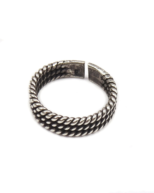 Stacking Twist Tribal Ring