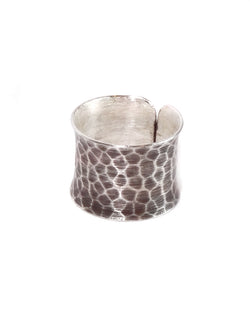 Hammered Tribal Band Ring