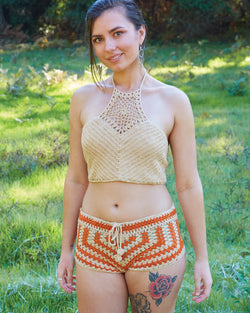 Crochet Beach Shorts