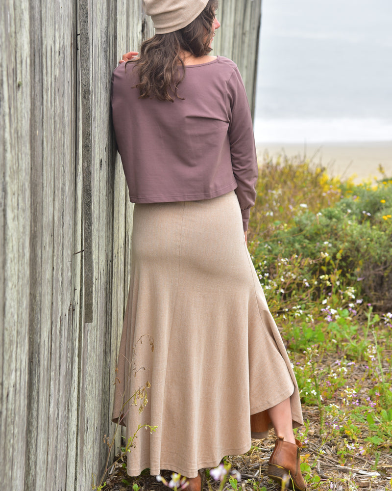 Organic Jacquard Skirt