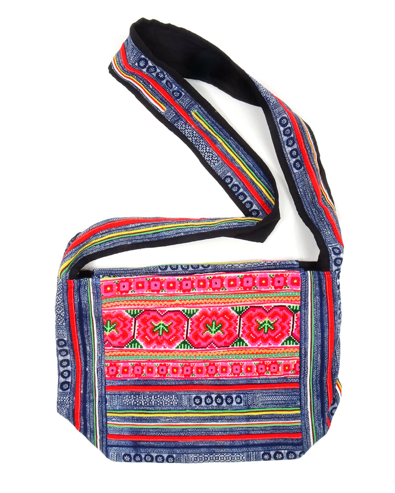 Embroidered Tribal Shoulder Bag