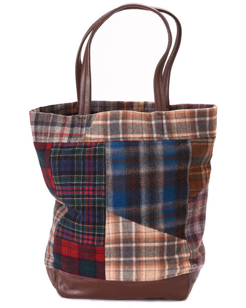 Upcycled Wool Tote