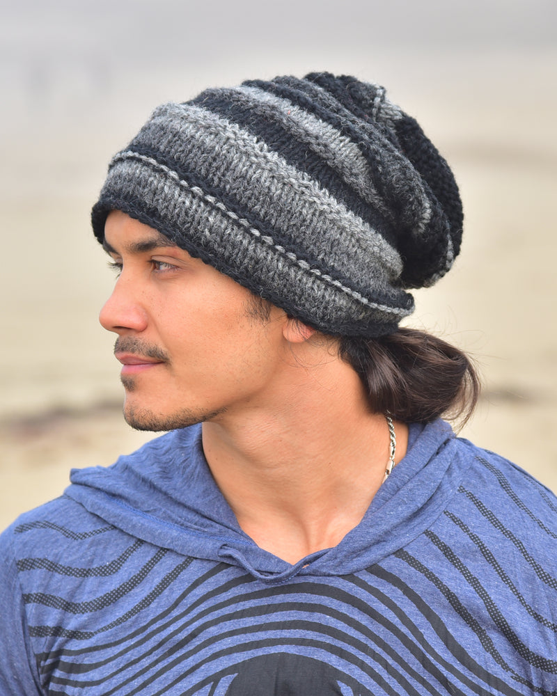 Slouchy Ribbed Beanie