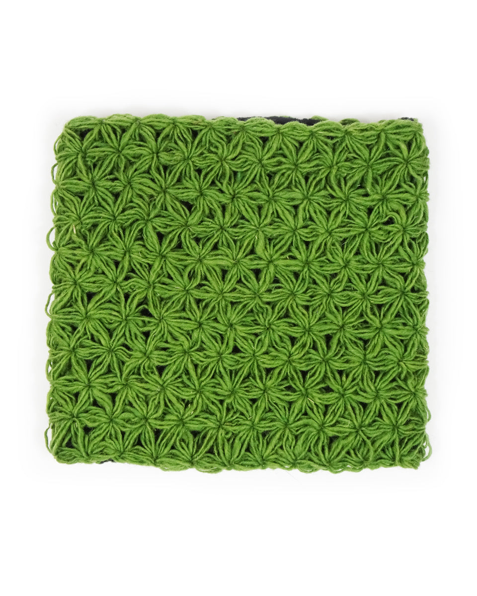 Flower of Life Crochet Muffler