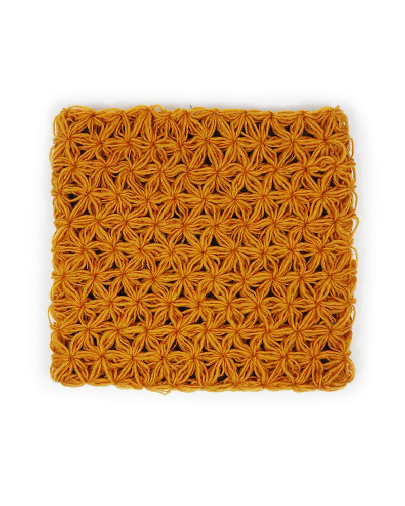 Flower of Life Crochet Muffler