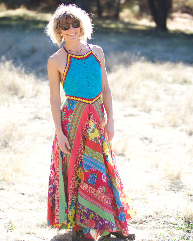 Crochet Festival Dress